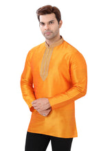 Load image into Gallery viewer, Brocade Silk - Premium Kurta Pyjama - Just $ 75! Shop now at Dapper Ethnic
