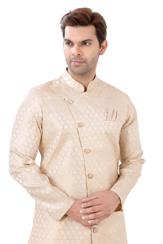 Brocade Silk - Premium Kurta Pyjama - Just $ 75! Shop now at Dapper Ethnic