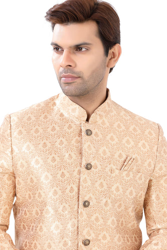 Brocade Silk - Premium Kurta Pyjama - Just $ 75! Shop now at Dapper Ethnic