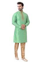 Load image into Gallery viewer, Brocade Silk - Premium Kurta Pyjama - Just $ 75! Shop now at Dapper Ethnic
