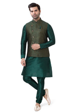 Load image into Gallery viewer, Brocade Silk - Premium Kurta Pyjama - Just $ 75! Shop now at Dapper Ethnic
