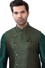 Load image into Gallery viewer, Brocade Silk - Premium Kurta Pyjama - Just $ 75! Shop now at Dapper Ethnic
