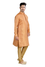 Load image into Gallery viewer, Brocade Silk - Premium Kurta Pyjama - Just $ 75! Shop now at Dapper Ethnic
