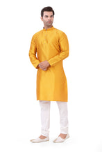 Load image into Gallery viewer, Brocade Silk - Premium Kurta Pyjama - Just $ 75! Shop now at Dapper Ethnic
