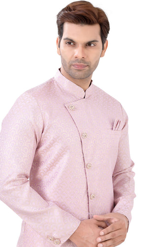 Brocade Silk - Premium Kurta Pyjama - Just $ 75! Shop now at Dapper Ethnic