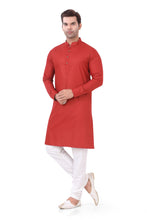Load image into Gallery viewer, Brocade Silk - Premium Kurta Pyjama - Just $ 75! Shop now at Dapper Ethnic
