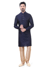 Load image into Gallery viewer, Brocade Silk - Premium Kurta Pyjama - Just $ 75! Shop now at Dapper Ethnic
