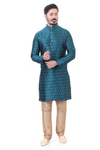 Load image into Gallery viewer, Brocade Silk - Premium Kurta Pyjama - Just $ 75! Shop now at Dapper Ethnic
