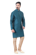 Load image into Gallery viewer, Brocade Silk - Premium Kurta Pyjama - Just $ 75! Shop now at Dapper Ethnic
