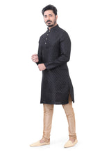 Load image into Gallery viewer, Brocade Silk - Premium Kurta Pyjama - Just $ 75! Shop now at Dapper Ethnic
