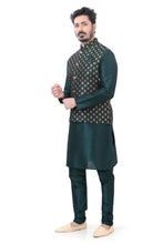 Load image into Gallery viewer, Brocade Silk - Premium Kurta Pyjama - Just $ 75! Shop now at Dapper Ethnic
