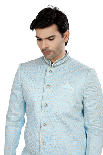 Brocade Silk - Premium Kurta Pyjama - Just $ 75! Shop now at Dapper Ethnic