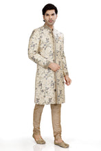 Load image into Gallery viewer, Brocade Silk - Premium Kurta Pyjama - Just $ 75! Shop now at Dapper Ethnic
