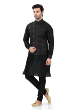 Load image into Gallery viewer, Brocade Silk - Premium Kurta Pyjama - Just $ 75! Shop now at Dapper Ethnic
