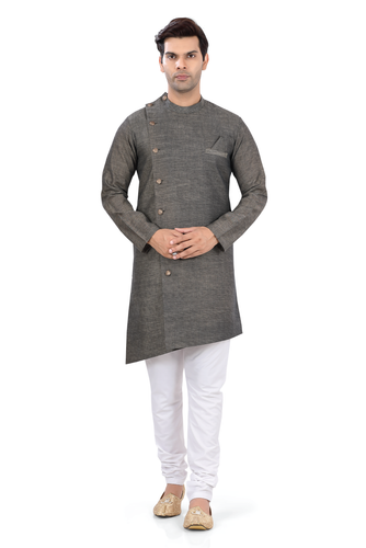 Brocade Silk - Premium Kurta Pyjama - Just $ 75! Shop now at Dapper Ethnic