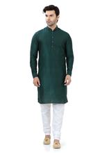 Load image into Gallery viewer, Brocade Silk - Premium Kurta Pyjama - Just $ 75! Shop now at Dapper Ethnic
