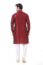 Load image into Gallery viewer, Brocade Silk - Premium Kurta Pyjama - Just $ 75! Shop now at Dapper Ethnic
