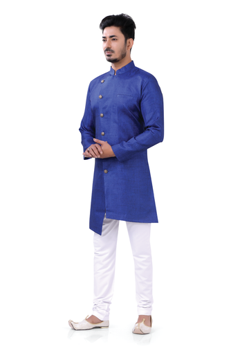 Brocade Silk - Premium Kurta Pyjama - Just $ 75! Shop now at Dapper Ethnic