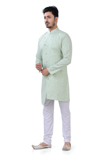 Brocade Silk - Premium Kurta Pyjama - Just $ 75! Shop now at Dapper Ethnic