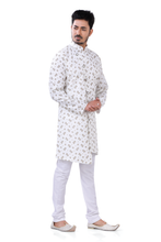 Load image into Gallery viewer, Brocade Silk - Premium Kurta Pyjama - Just $ 75! Shop now at Dapper Ethnic
