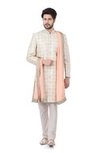 Load image into Gallery viewer, Brocade Silk - Premium Kurta Pyjama - Just $ 75! Shop now at Dapper Ethnic
