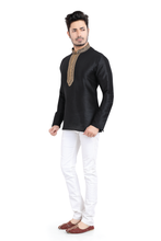 Load image into Gallery viewer, Brocade Silk - Premium Kurta Pyjama - Just $ 75! Shop now at Dapper Ethnic
