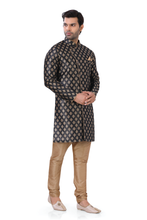 Load image into Gallery viewer, Brocade Silk - Premium Kurta Pyjama - Just $ 75! Shop now at Dapper Ethnic
