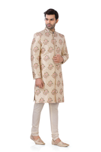 Load image into Gallery viewer, Brocade Silk - Premium Kurta Pyjama - Just $ 75! Shop now at Dapper Ethnic
